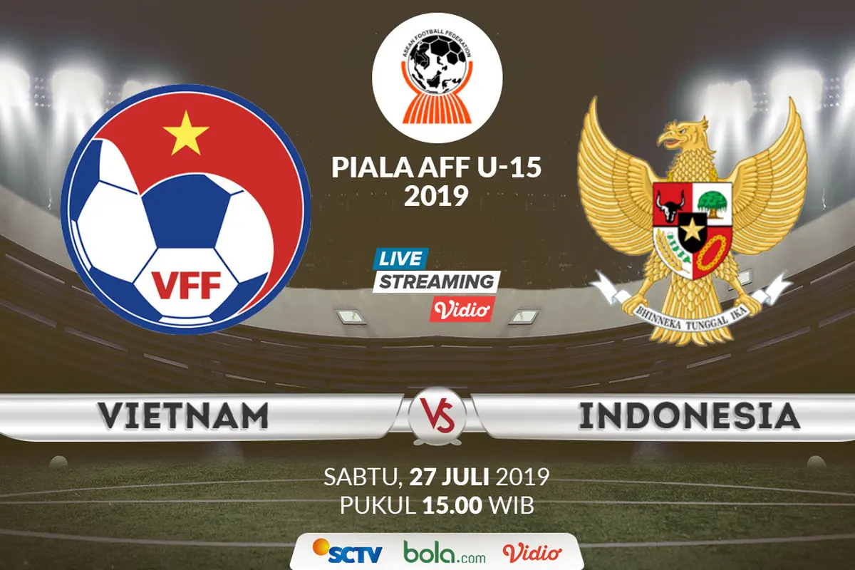 Vietnam U-15 vs Indonesia U-15