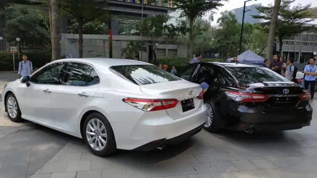 Tampilan Keren All New Toyota Camry (Arief A/Liputan6.com)