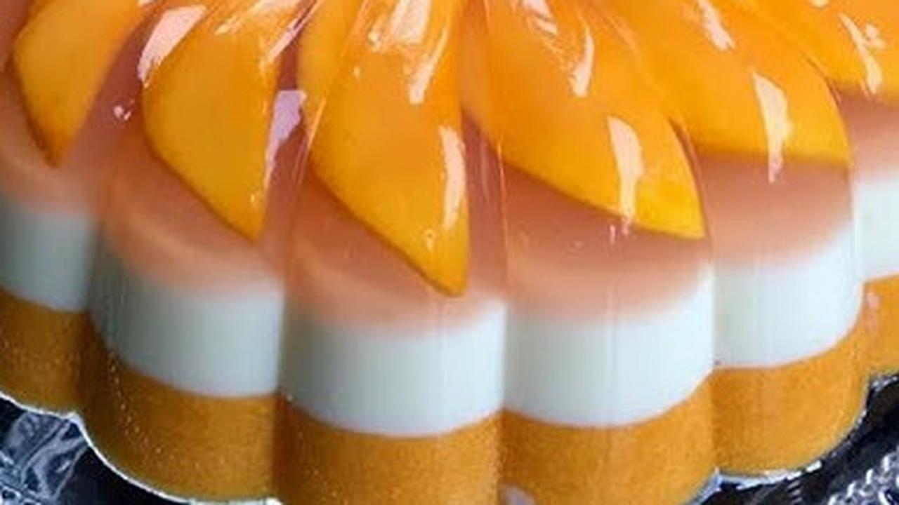 Puding Lapis Mangga