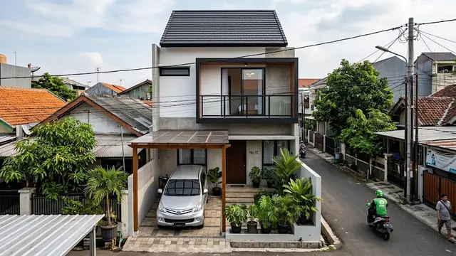 7 Desain Rumah 4x9 Meter Dua Lantai untuk Kavling Sempit, Maksimalkan Lahan