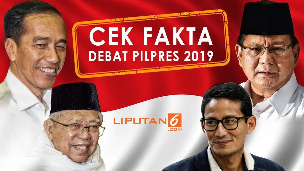 Banner Cek Fakta Debat Pilpres 2019