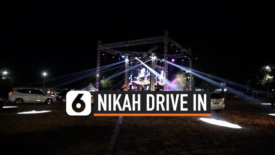 VIDEO: Ide Baru, Pernikahan Drive In Selama Pandemi Covid-19