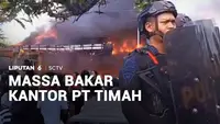 Massa Bakar Kantor PT Timah