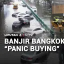 Banjir Bangkok, Warga "Panic Buying"