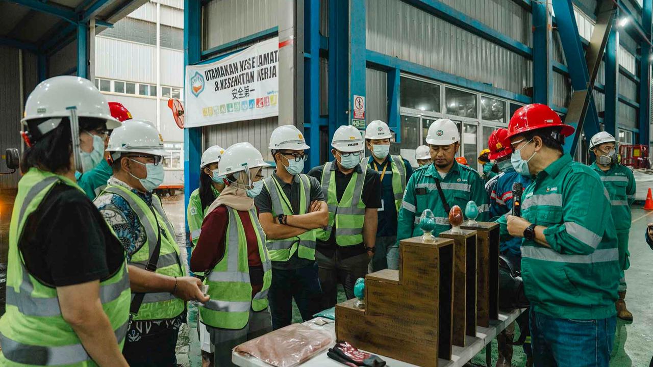 FOTO: Harita Nickel di Pulau Obi, Antara Hilirisasi Nikel dan Harmoni Sosial