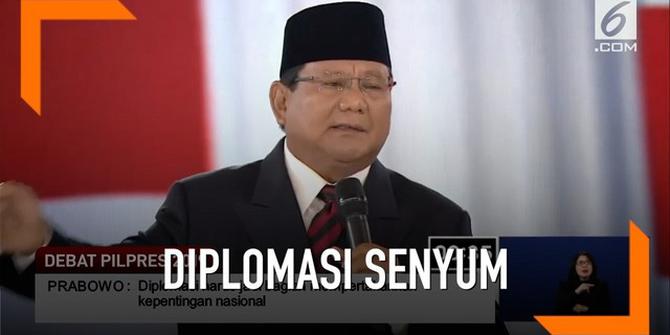 VIDEO: Prabowo Sebut Diplomasi Jangan Senyum-Senyum Saja