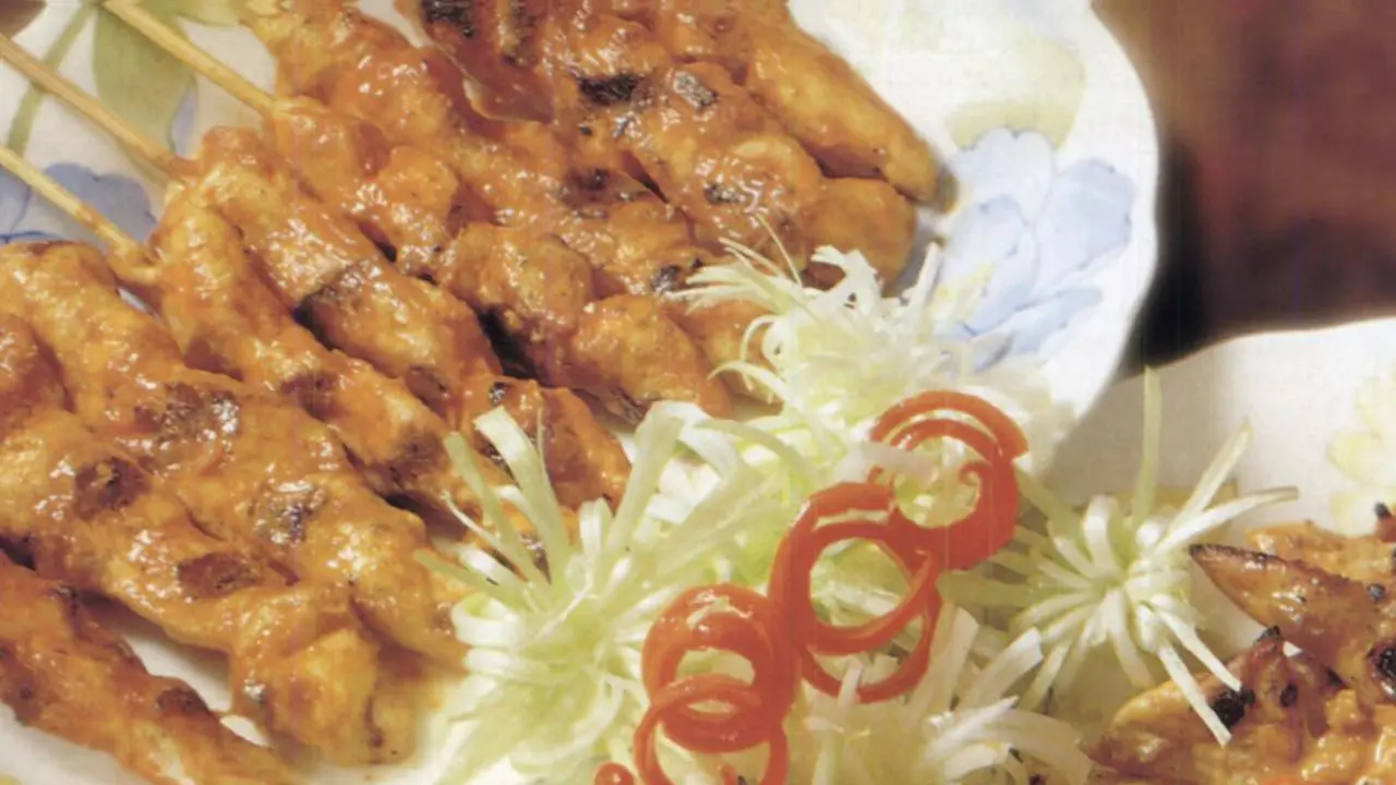 Resep Sate Ayam Madura Bumbu Kacang.