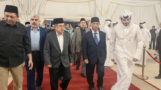 Jusuf Kalla (JK) mengikuti takziyah atas meninggalnya tokoh pimpinan Hamas, Ismail Haniyeh.