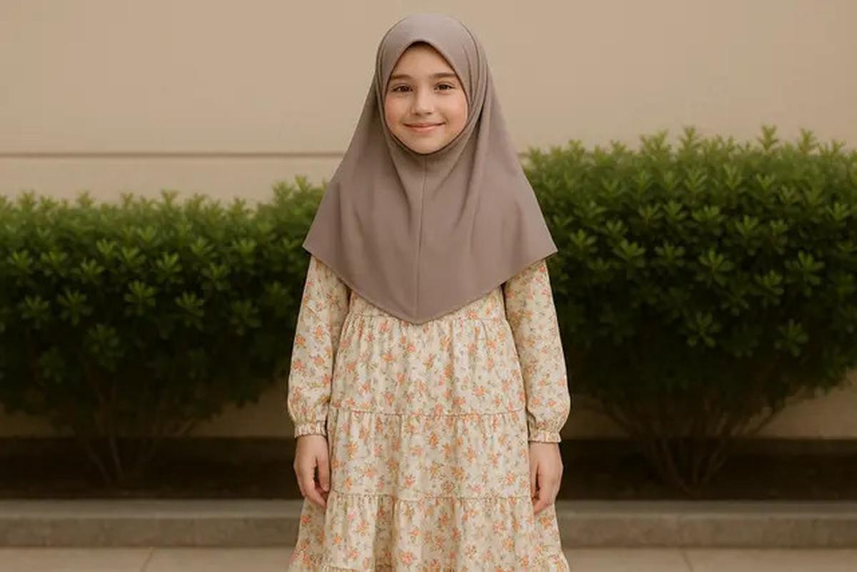 5 Potret Model Baju Gamis Anak Perempuan Umur 12 Tahun, Cantik dan Lucu