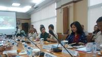 Diah S Saminarsih Staf Khusus Menteri Kesehatan Bidang Peningkatan Kemitraan dan SDGs (kedua dari kanan) / Fotografer : Abdi Susanto