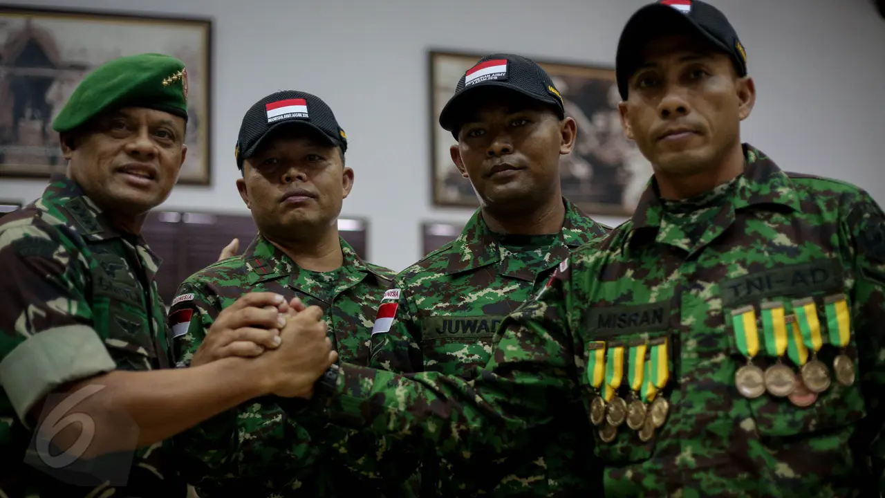 Petembak TNI AD Gondol 30 Emas di AASAM 2015