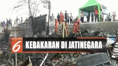 Sedikitnya 129 rumah hangus terbakar, dimana 159 keluarga harus kehilangan tempat tinggalnya.