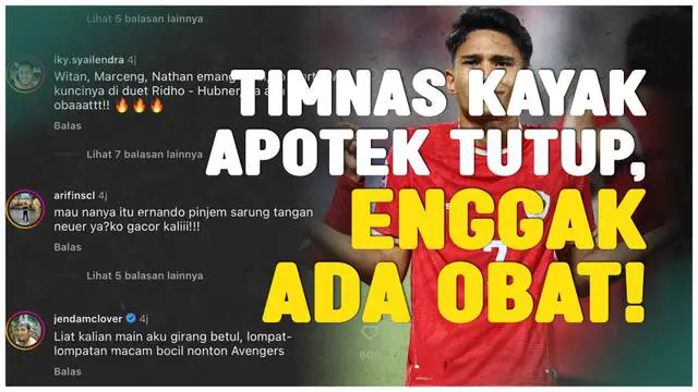 Berita Video, kumpulan komentar netizen setelah Timnas Indonesia U-23 lolos ke perempat final Piala Asia U-23