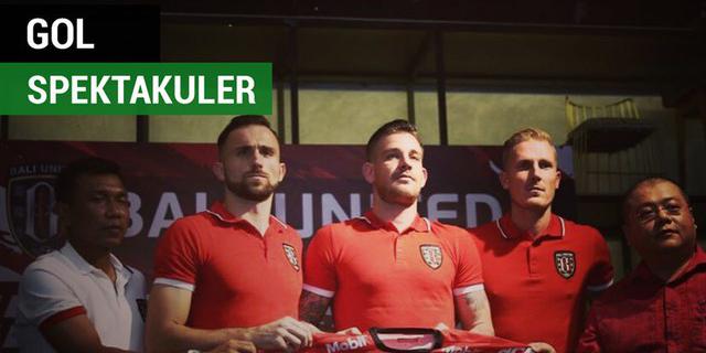 VIDEO: Gol Spektakuler Pemain Baru Bali United, Kevin Brands