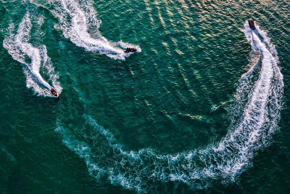 FOTO: Warga Padati Pantai Lhoknga  Aceh Saat Libur Lebaran