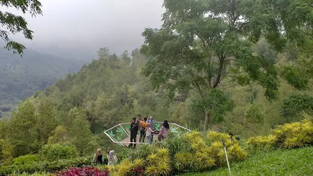 Taman Langit Gunung Banyak yang menjadi shelter tourism.