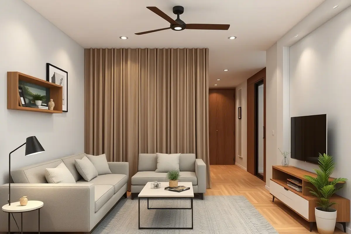 Desain Rumah Type 36 dengan Furnitur Minimalis dan Multifungsi