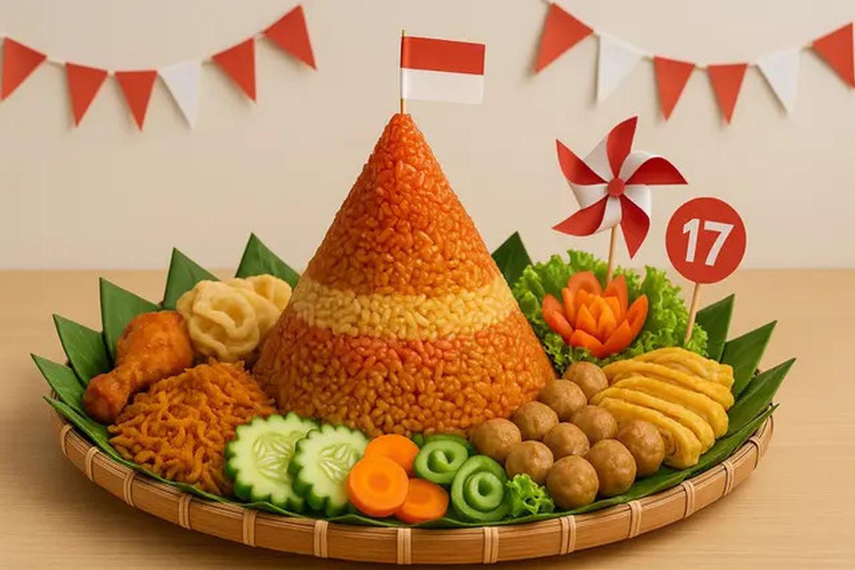8 Ide Isi Tumpeng 17 Agustusan yang Unik dan Kreatif, Bukan Cuma Nasi Kuning