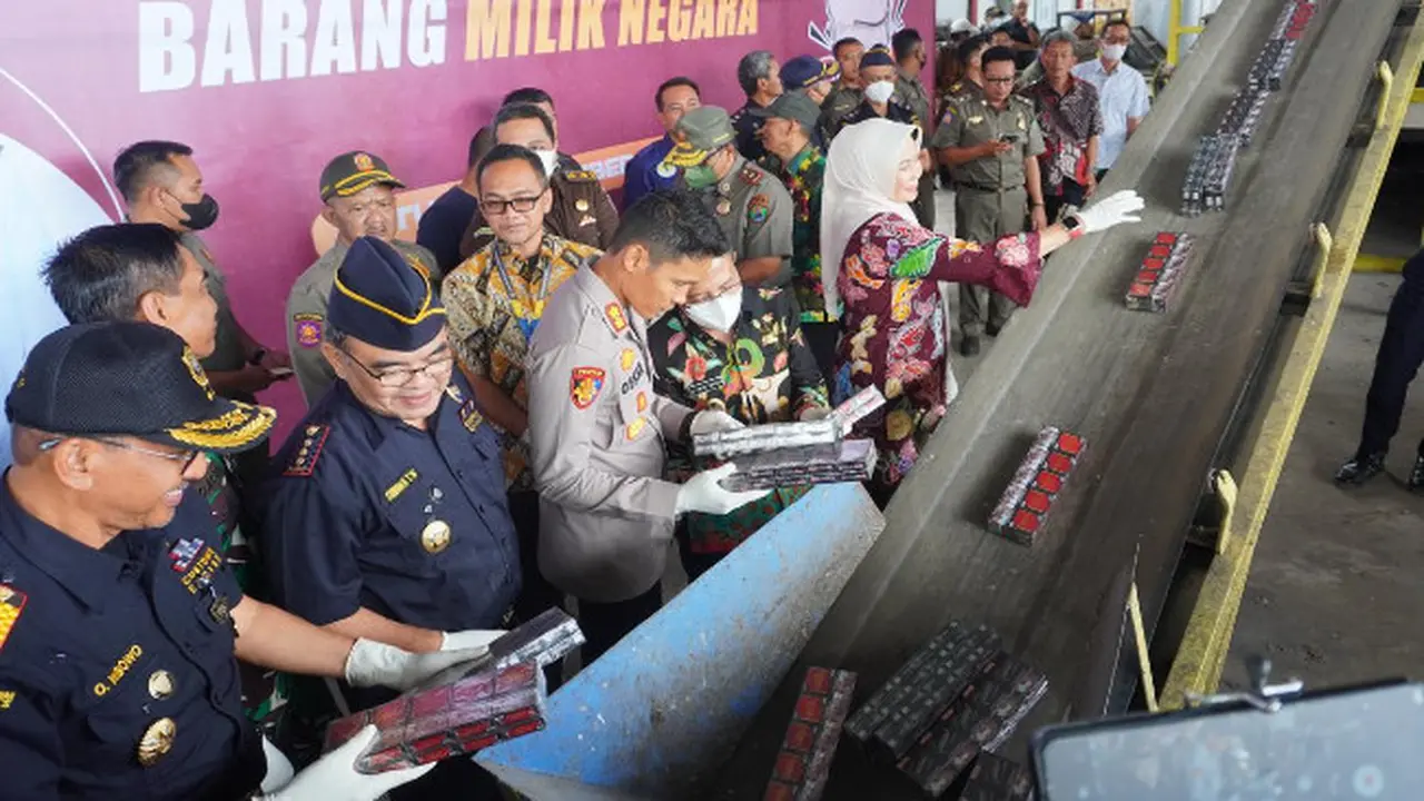 2,5 Juta Rokok Ilegal Beredar di Kota Batu Selama 2022 Ini
