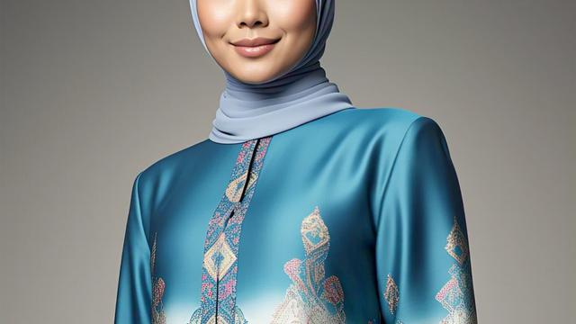 Model Gamis dengan Beragam Kombinasi