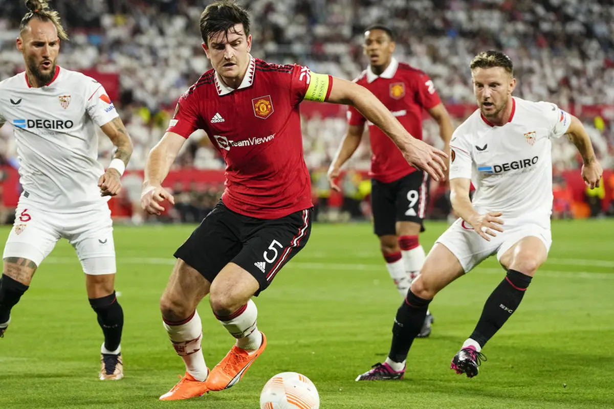 Foto: Melihat Performa De Gea dan Maguire saat MU Dipermalukan Sevilla, Bikin Geleng-geleng Kepala