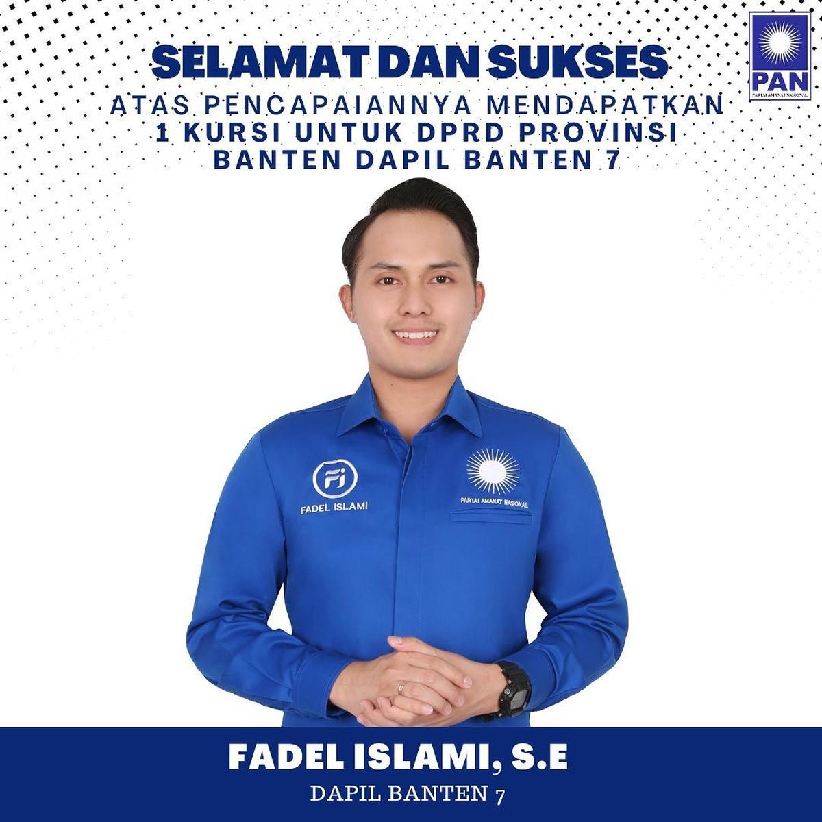 Potret Fadel Islami Suami Muzdalifah