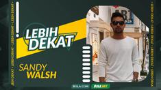 Lebih Dekat dengan Sandy Walsh, pesepak bola yang pernah membela Timnas usia muda Belanda punya kenangan dengan Romelu Lukaku.