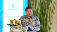 Jokowi Tunjuk Airlangga Hartarto Jadi Plt Menaker, Langsung Bahas UMP 2025