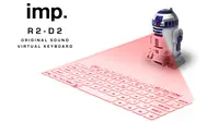 Keyboard virtual dengan karakter Star Wars (Ubergizmo)