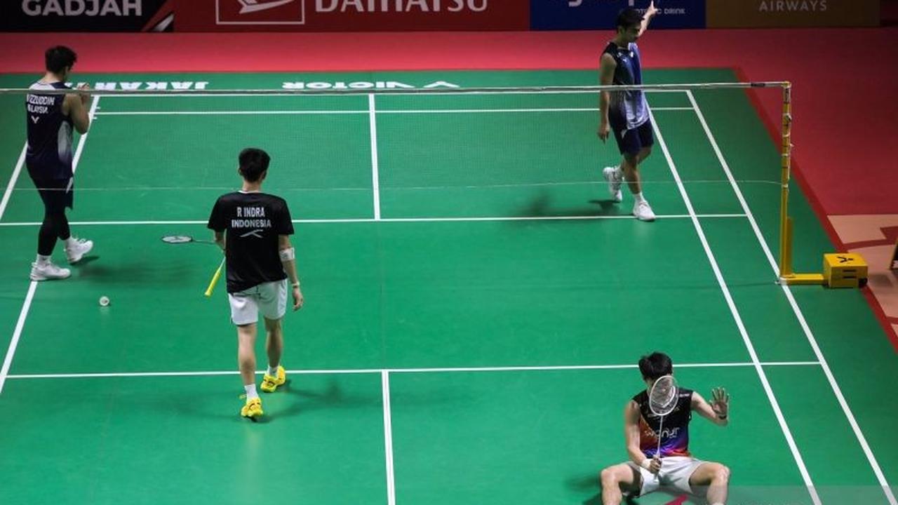 Raymond/Joaquin Runner-up Indonesia Masters 2026, Ganda Putra Indonesia Gagal Juara