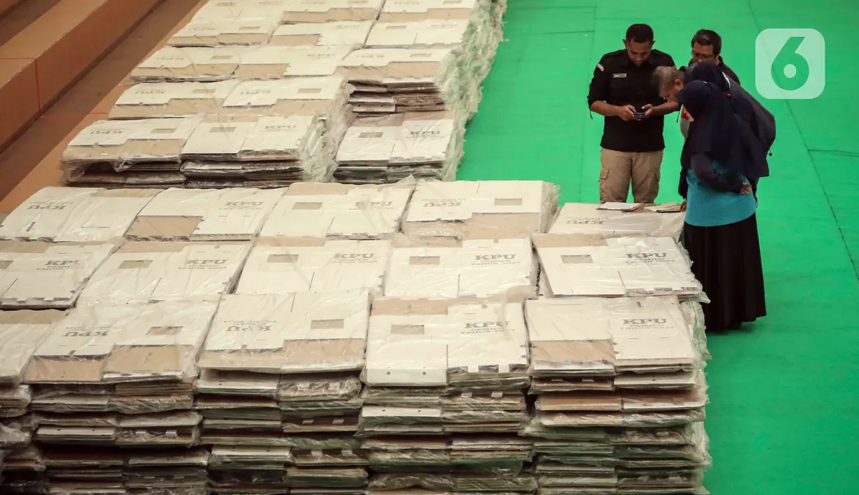 Tempat tersebut nantinya digunakan kembali untuk rekapitulasi suara Pemilu 2024 pada Maret 2024. (Liputan6.com/Angga Yuniar)