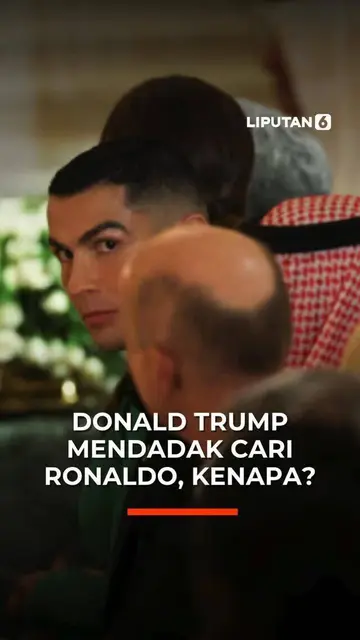 Donald Trump Mendadak Cari Ronaldo, Kenapa?