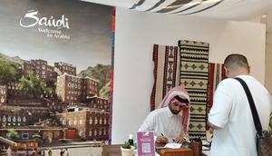 Visit Saudi Travel Fair 2025 di Mal Gandaria City, Jakarta Selatan, berlangsung hingga 16 November 2025. (dok. Liputan6.com/Dinny Mutiah)