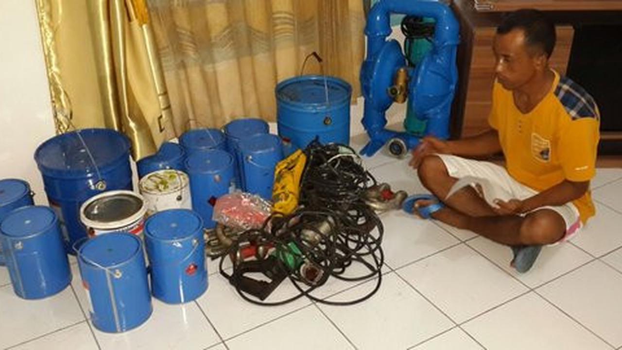 TNI AL tangkap sindikat rompak di Medan