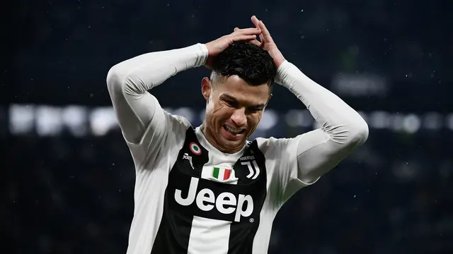 Ekspresi Cristiano Ronaldo Saat Juventus Ditahan Imbang Parma