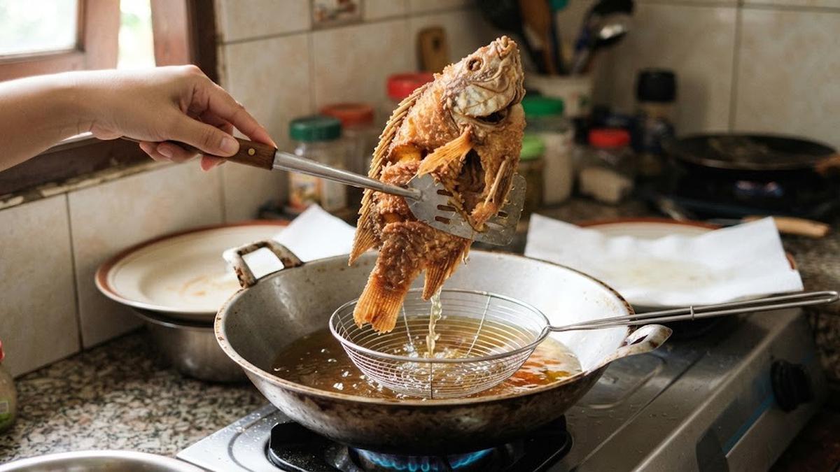 Cara Menggoreng Ikan