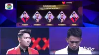 Tiga Dewan Juri Sepakat Memilih Muji (Barito Kuala) yang Harus Meninggalkan Panggung Dangdut Academy 5 alias D'Academy 5. (Indosiar)