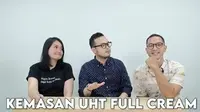 Channel Review Mulu sedang mengulas rekomendasi susu UHT di Indonesia.