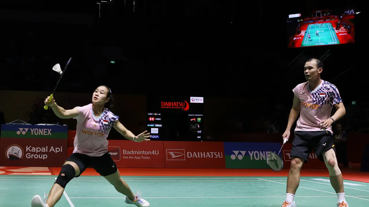 Rinov Rivaldy/Lisa Ayu Kusumawati - Indonesia Masters 2025 - Bulu Tangkis