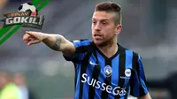 Video replay tentang aksi kasar dari Dario Gomez, pemain Atalanta yang berbuntut kartu merah.
