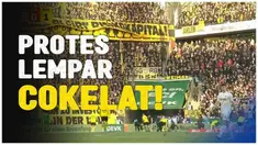 Berita Video, para suporter lemparkan cokelat di laga Dortmund Vs FC Koln pada Sabtu (20/1/2024)