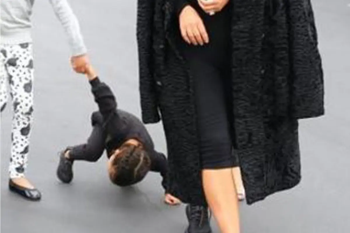 Kim Kardashian dan North West
