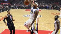 DeMarcus Cousins jalani debut bersama Warriors di NBA (AP)