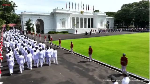 Pelantikan kepala daerah serentak oleh Presiden Prabowo Subianto di Istana Kepresidenan Jakarta, Kamis (20/2/2025).