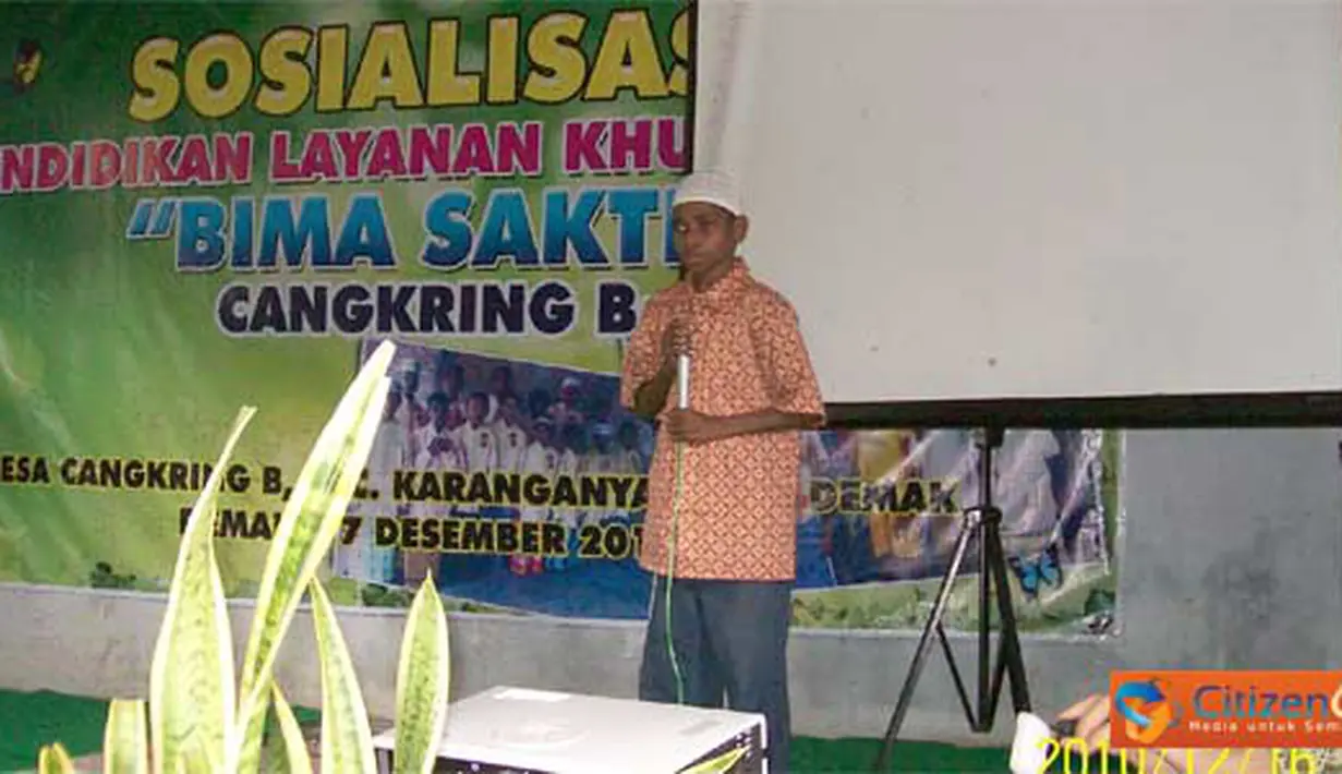 Citizen6, Jawa Tengah: Pendidikan layanan khusus (PLK) anak-anak korban konflik di Timika, Papua, di PLK Bima Sakti, Desa Cangkring, Kec. Karanganyar, Kab. Demak, setelah delapan bulan mengikuti pendidikan, siap kembali ke Papua. (Pengirim: Sadi)