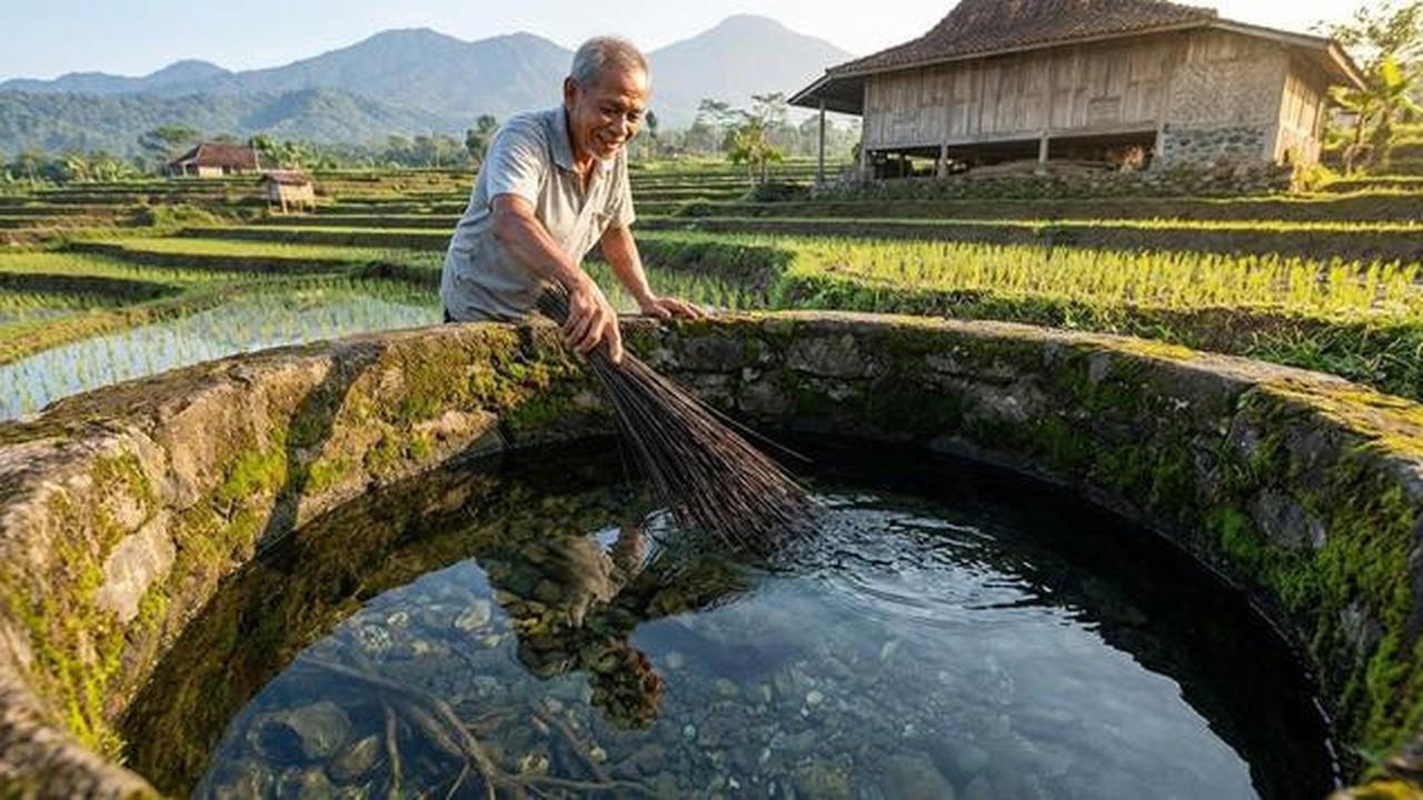 Cara Jernihkan Air Sumur jadi Sebening Kaca, Mudah dan Cepat