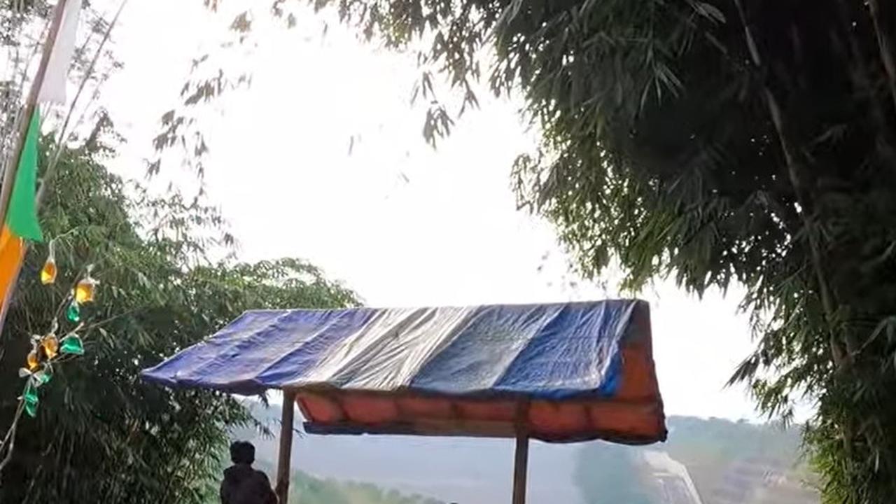 Pemandangan Bendungan Leuwikeris
