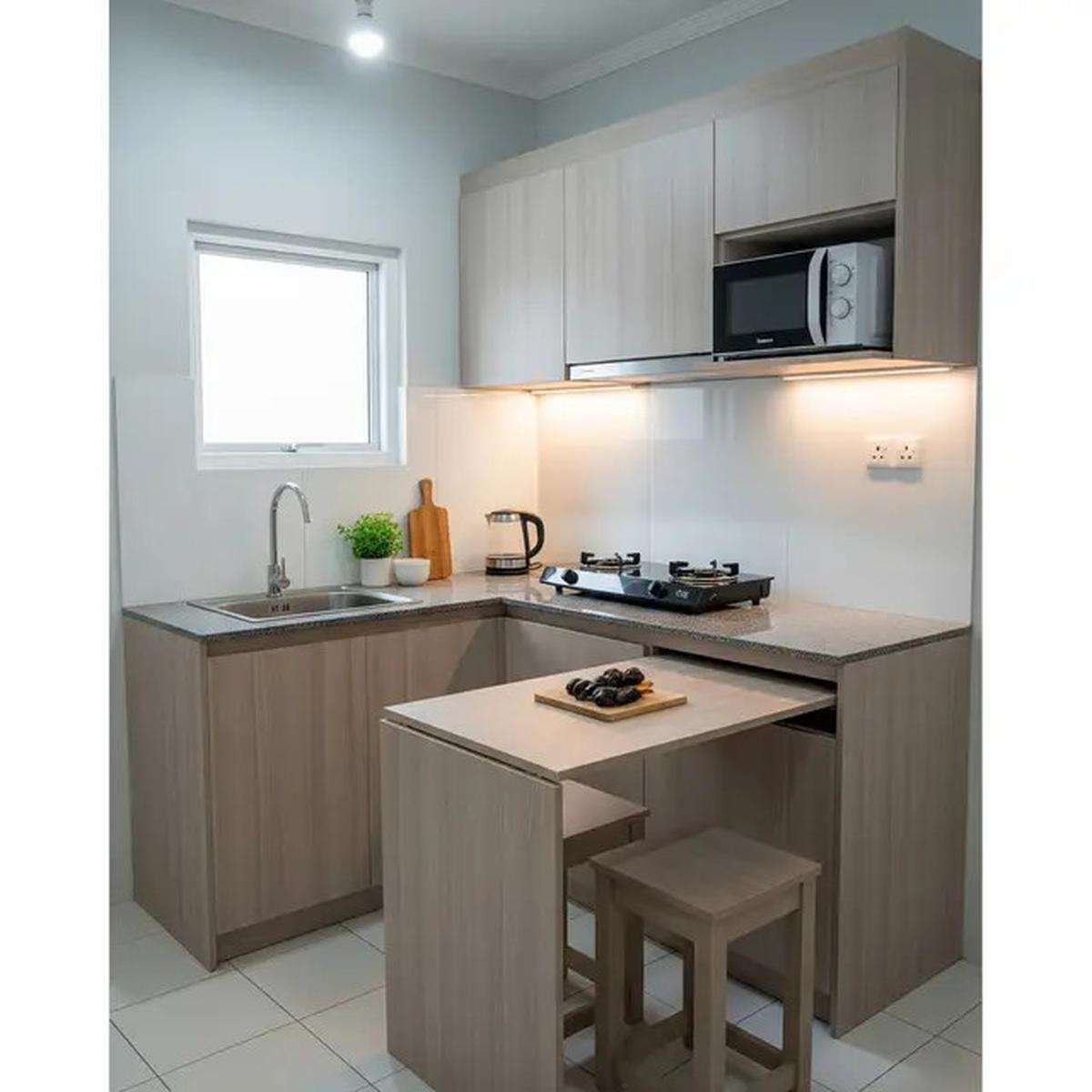 7 Ide Dapur Mini Multifungsi di Rumah 1 Lantai Budget Rp 7 Juta, Hemat Biaya dan Fungsional