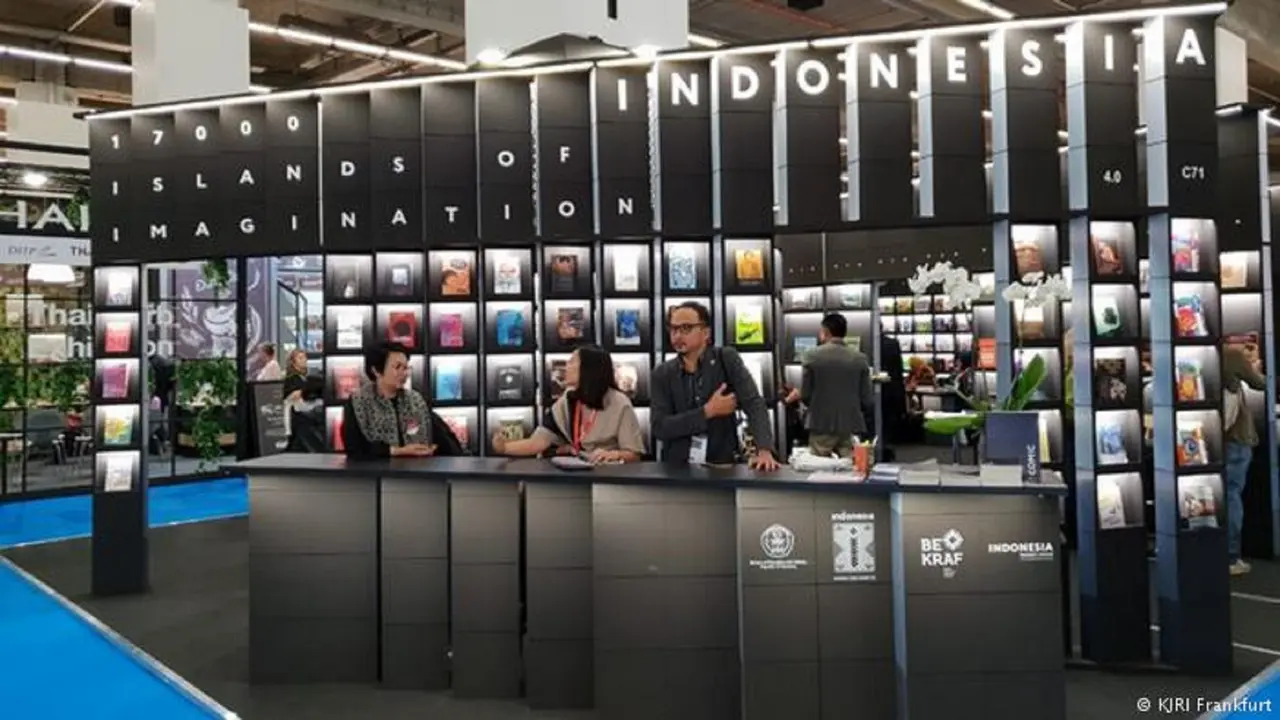 Ajang pameran buku Frankfurt Book Fair (FBF) 2018 yang diikuti Indonesia. (Dokumentasi KJRI Frankfrut)