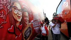 Ribuan Relawan Projo dan berbagai elemen direncanakan bertolak ke Solo, Jawa Tengah.